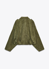 Nivara | Veste Oversize en Suédine pour Femme