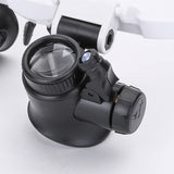 Crestonix | Adjustable LED Magnifier Glasses