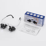 Crestonix | Adjustable LED Magnifier Glasses