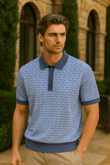 Milo Chemise Homme Sport Décontractée – Maille Respirante à Manches Courtes et Col Classique
