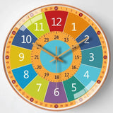 Clover | Colorful Children’s Wall Clock for Time Learning