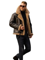 Aurelian | Luxe Shearling Aviator with Vintage Edge