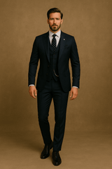 Théo | Costume 3 Pièces Slim Fit Élégant pour Homme