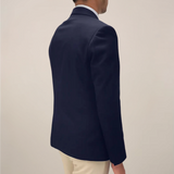 Mathis | Blazer Bleu Marine à Boutons Dorés