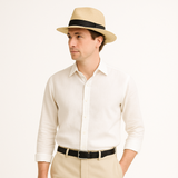 Hector | Chapeau Panama Fait Main pour Homme