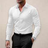 Gabriel | Chemise Classique à Col Cranté pour Homme