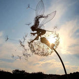 Sylvera | Metal Fairy Garden Sculpture