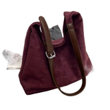 Sorella | Women’s Suede Trunk Handbag
