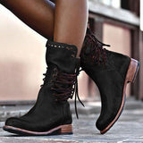 Veloria | Women’s Classic Vintage Calf Boots