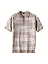 Milo Chemise Homme Sport Décontractée – Maille Respirante à Manches Courtes et Col Classique