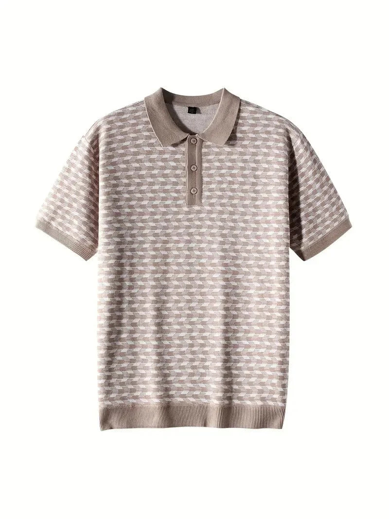 Milo Chemise Homme Sport Décontractée – Maille Respirante à Manches Courtes et Col Classique