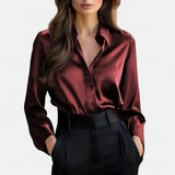 Ardessa | Blouse Satin Femme – Élégance Intemporelle