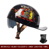Maverick | DOT-Approved Motorcycle Baseball Helmet