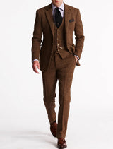 Oxwell | Men’s Vintage Retro 3-Piece Tailored Suit