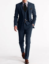 Oxwell | Men’s Vintage Retro 3-Piece Tailored Suit