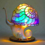 GlassMuse | Handcrafted Stained-Glass Ambient Lamp
