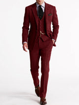 Oxwell | Men’s Vintage Retro 3-Piece Tailored Suit